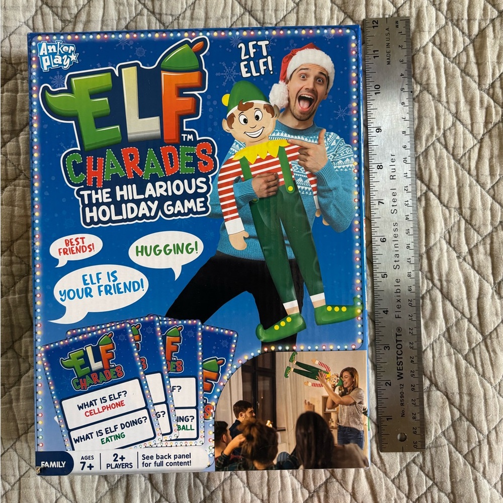 NEW Elf Charades Game